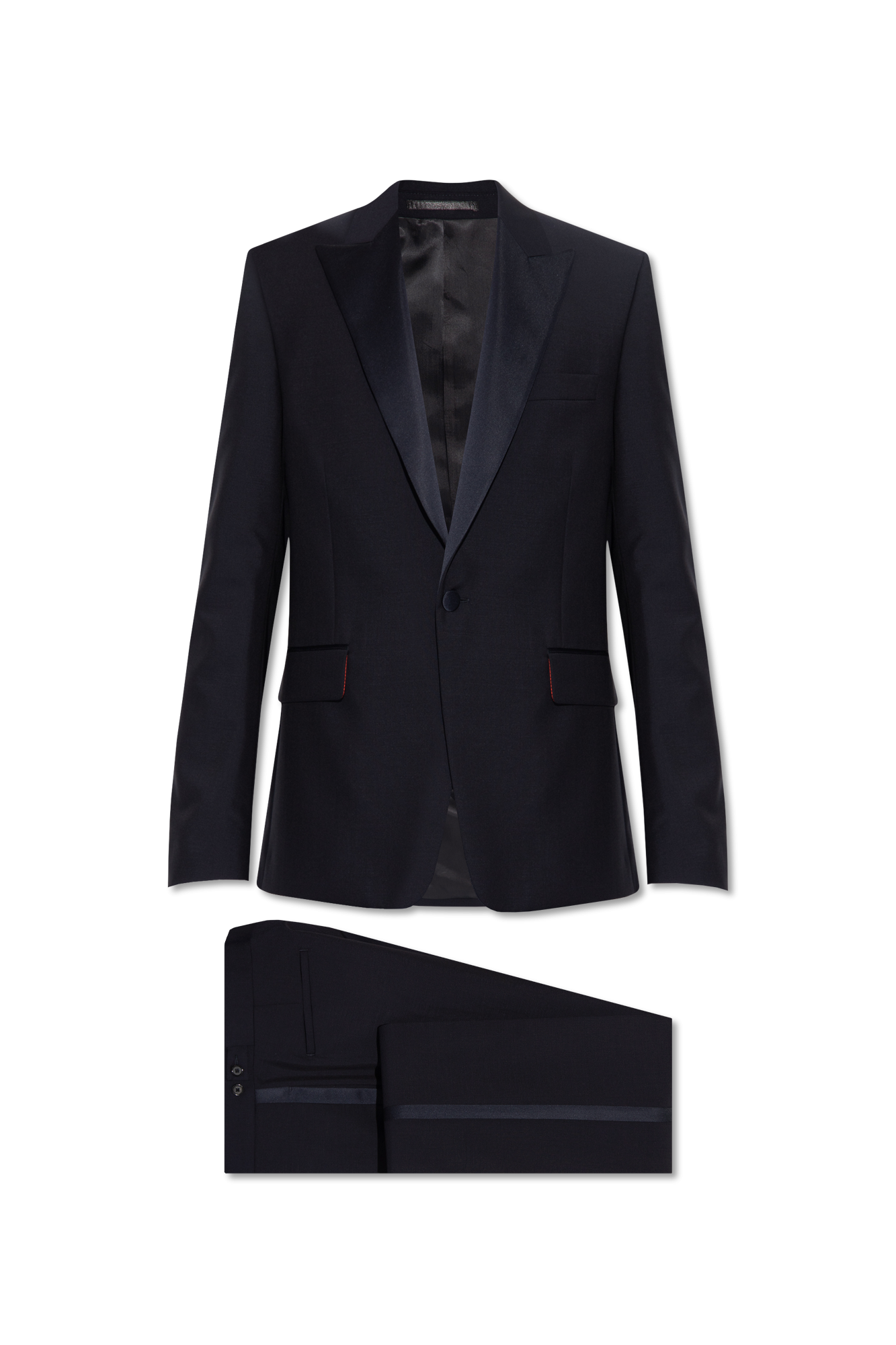 Paul Smith Wool Suit Mens Clothing Vitkac